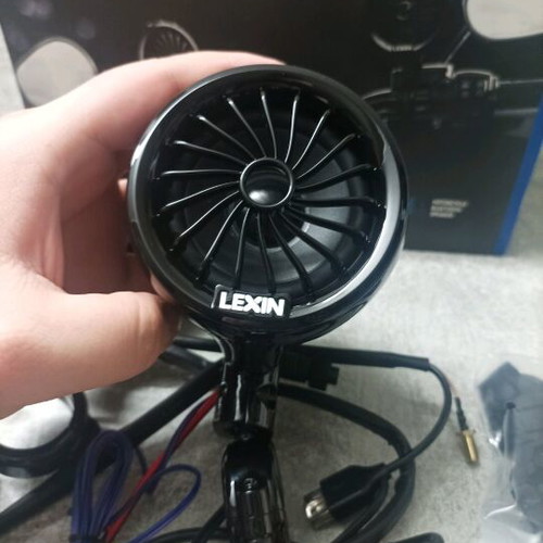 Lexin Q3 motorcycle Bluetooth speakers new, waterproof IP67, 150W