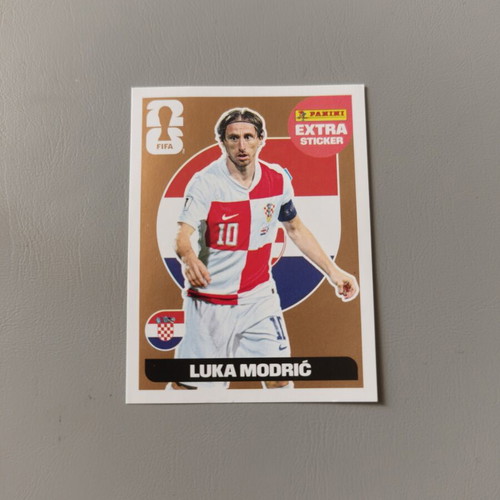 Luka Modrić Extra Sticker Panini Bronze new
