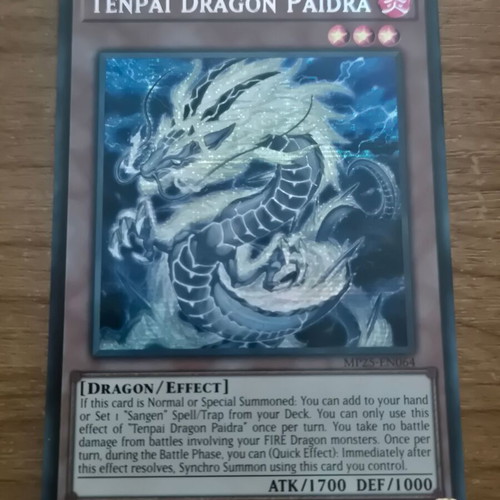 Tenpai Dragon Paidra MP25 Yu-Gi-Oh! card