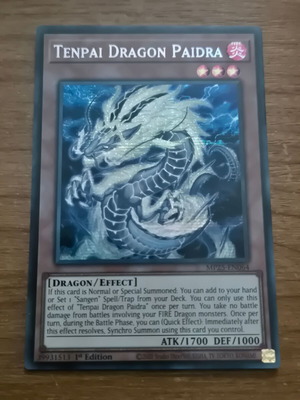 Tenpai Dragon Paidra MP25 Yu-Gi-Oh! card