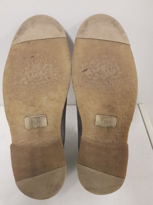 Desert boots Zara size 43 gray like new