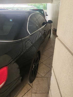 Bmw 320 convertible, black, automatic, petrol