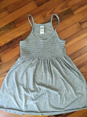 Agaci tank top like new, gray, size M