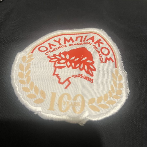 Olympiacos Anniversary Polo Shirt size L, new, authentic