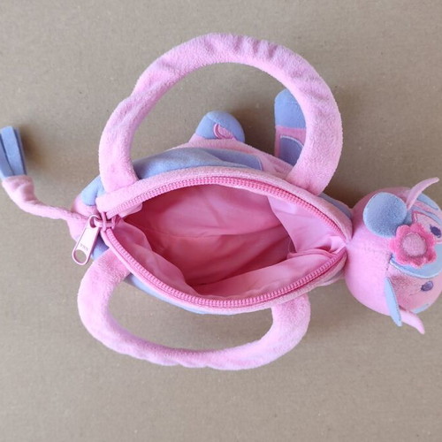 Cow-shaped children's bag Next like new, pink and purple
