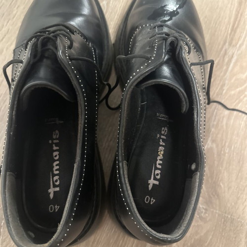 Oxford shoes Tamari’s like new, black, size 40