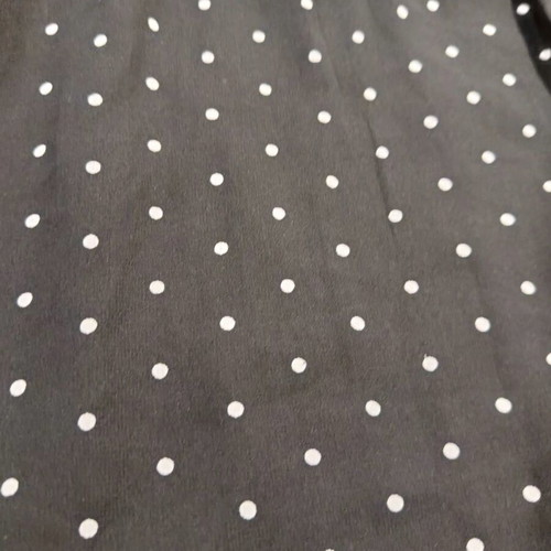Black polka dot Terranova dress Small used with three-quarter sleeves