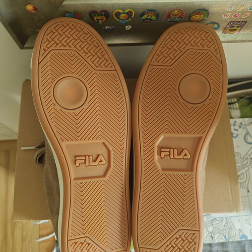Fila Boldbay athletic shoes new, size 43, brown-white
