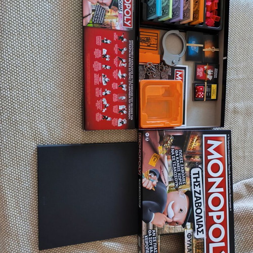 Monopoly The Zabolias board game Hasbro like new
