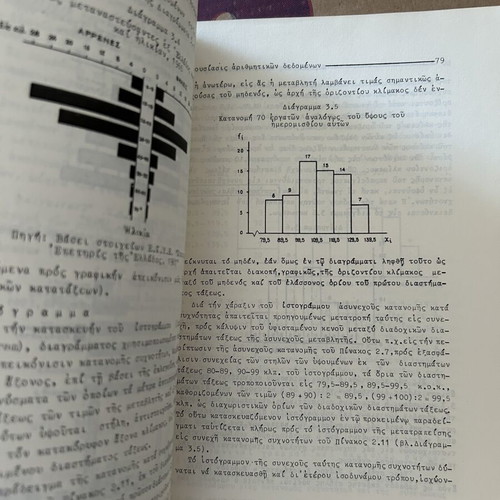Statistiki vintage collectible book like new, sciences