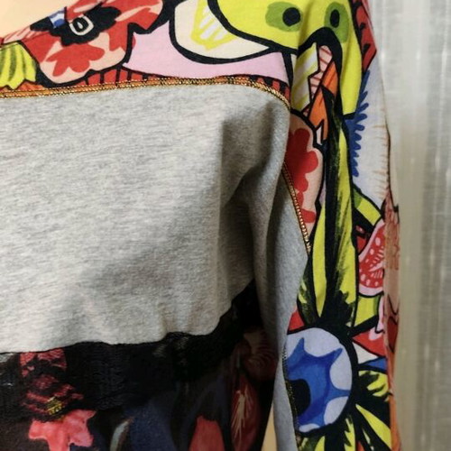 Desigual blouse like new, size Medium, multicolored