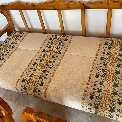 Wooden sofa beds like new