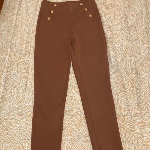 Brown leggings pants like new, size S/M