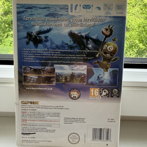 Monster Hunter 3 Tri Wii game used for Nintendo