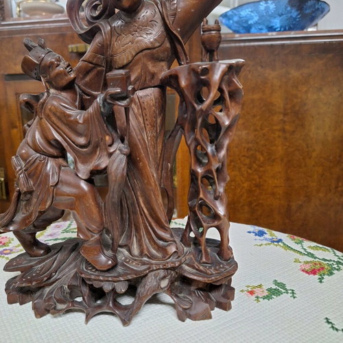 Chinese wood carving like new, handmade, early 19th century