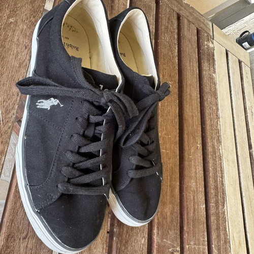 Polo Ralph Lauren casual shoes size 43 used, black