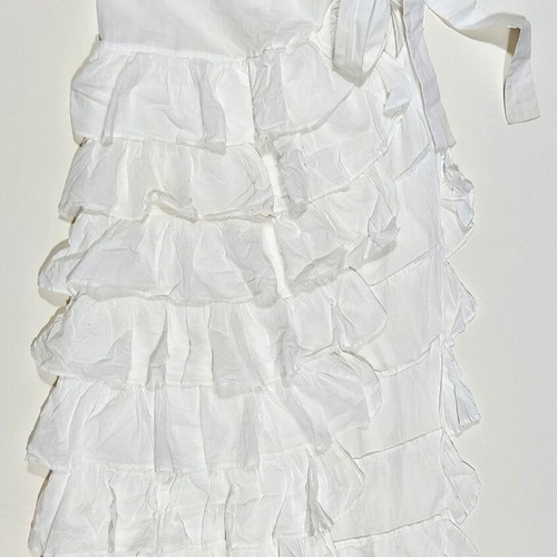 White pareo 100% cotton size M like new