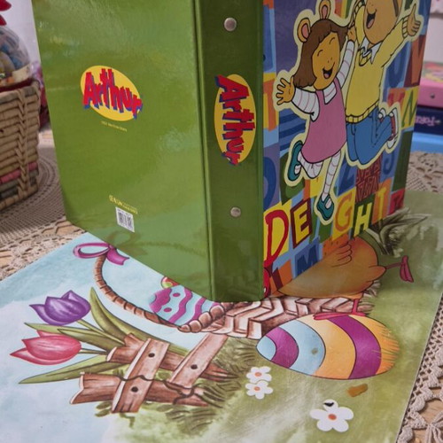 Vintage children's folders new from old bookstore