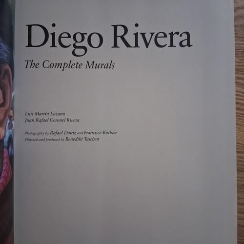 Diego Rivera The Complete Murals book like new