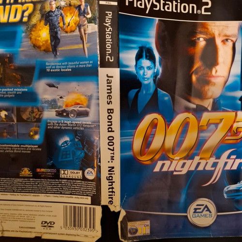 007: NightFire PS2 παιχνίδι μεταχειρισμένο, δράσης