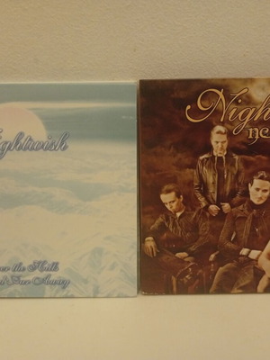 Nightwish Over the Hills and Far Away & Nemo CD pack used, metal