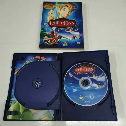 Peter Pan DVD platinum edition 2 discs like new, dubbed