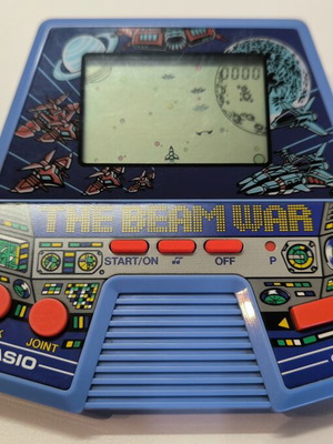 Casio CG-400 The Beam War vintage handheld console like new