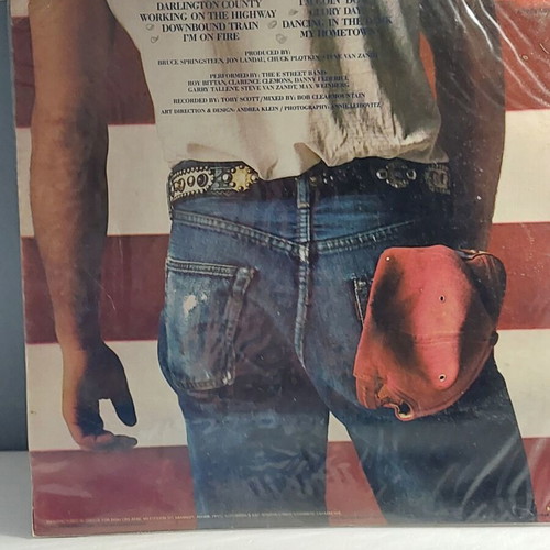 Born in the USA Bruce Springsteen vinyl used, rock