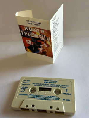 Κασέτα Virgin 1990 The Charlatans Some Friendly μεταχειρισμένη
