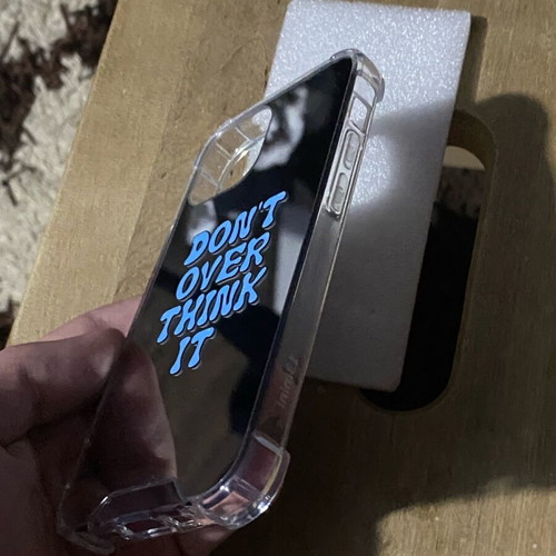 iPhone 13 mini mirror case new with embossed design