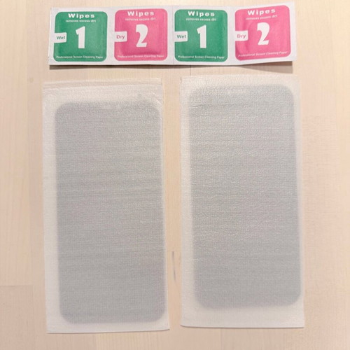 iPhone 12 privacy tinted screen protectors, new, set of 2
