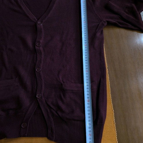 Funky Buddha men's cardigan size L bordeaux like new