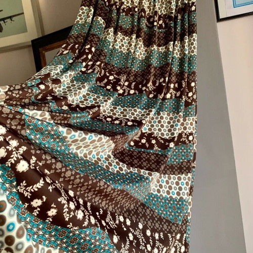 Maxi dress Mariangela new, strapless, airy