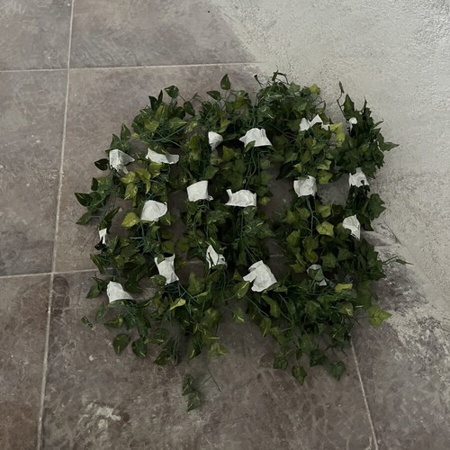 Artificial plants used, pack of 56, 50-60cm