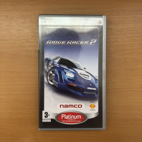 Ridge Racer 2 PSP game used, complete in box with manuals