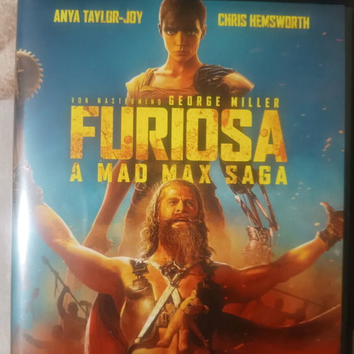 Furiosa: A Mad Max Saga 4K Ultra HD Blu-Ray like new with subtitles