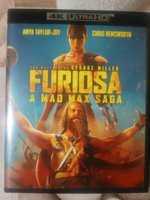 Furiosa: A Mad Max Saga 4K Ultra HD Blu-Ray like new with subtitles
