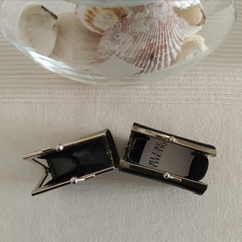 Maromondo Minimal Wallets set of 2, new, black with silver clip