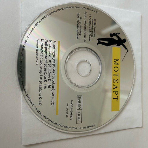 Mozart CD like new, classical music