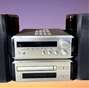 Yamaha ΔΕΚΤΗΣ RX-E100 & CD PLAYER CDX-E100 με 2 ΗΧΕΙΑ NX-E100