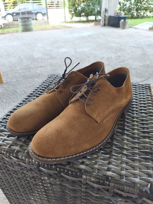 Howick men's dress shoes brown suede size EU 47 like new