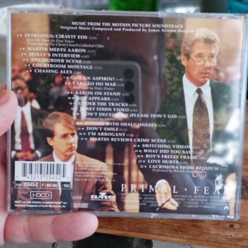 Ost Primal Fear CD new
