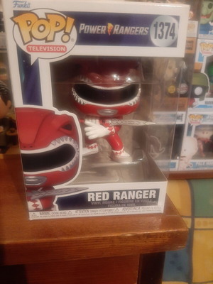 Funko POP! Television Mighty Morphin Power Rangers Red Ranger 30th Anniversary καινούργιο