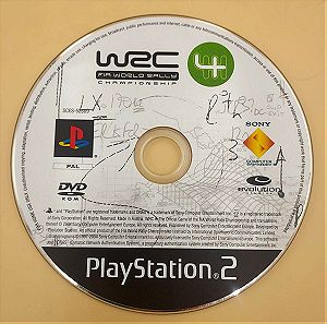 PS2 PAL WRC: World Rally Championship 4  Disc Only