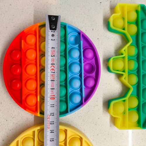 Pop-it fidget toys, set of 7