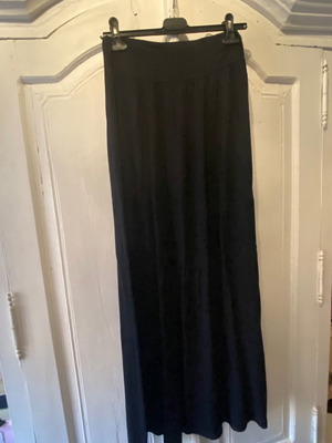 Maxi φούστα μεταχειρισμένη, μαύρη, one size