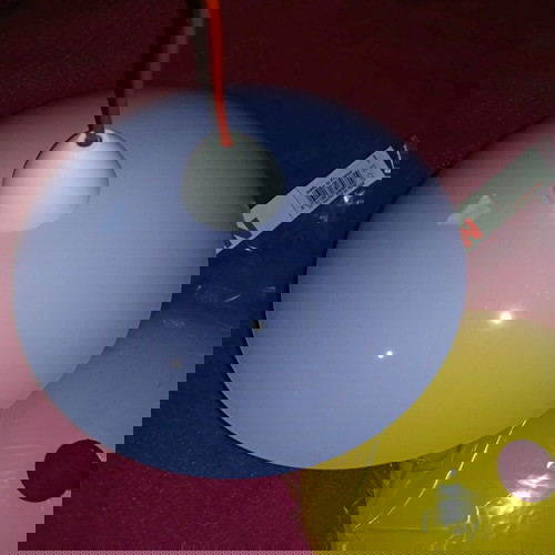 Φωτιστικό οροφής με πλαστικά και μεταλλικά μέρη για μία λάμπα, καινούργιο, κίτρινο