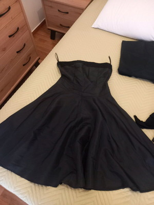 Women's strapless dress for special occasions, worn once