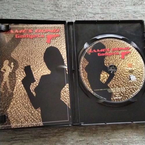 James Bond Gadgets DVD used, rare collectible