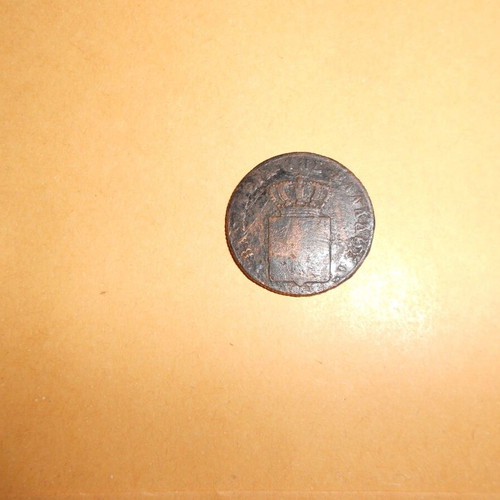 5 Lepta Othona 1838 used coin